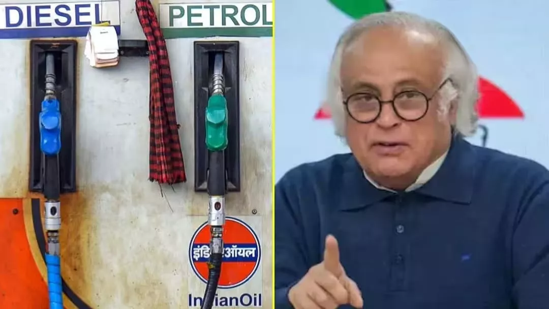 पेट्रोल पंप पर ईंधन भराते लोग