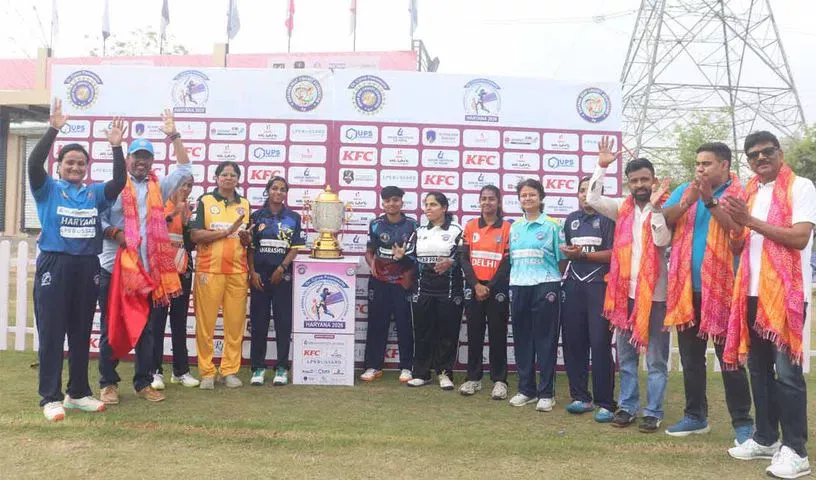 आंध्र प्रदेश महिला क्रिकेट टीम की राष्ट्रीय चैंपियनशिप जीत