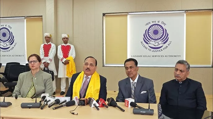 लेह में नए जिला न्यायालय परिसर का CJI सूर्यकांत ने किया उद्घाटन