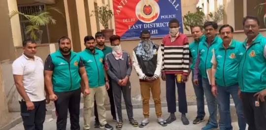 दिल्ली में अंतरराष्ट्रीय ड्रग गिरोह का भंडाफोड़, 4 गिरफ्तार