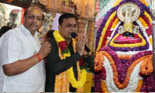विजयवाड़ा में फाल्गुन उत्सव, श्याम बाबा मंदिर में भजन संध्या