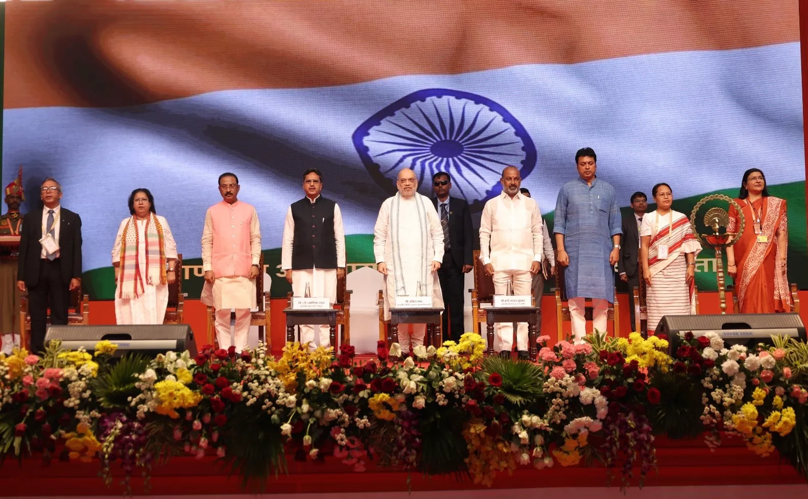 अगरतला में राजभाषा सम्मेलन, अमित शाह ने हिंदी पर जोर