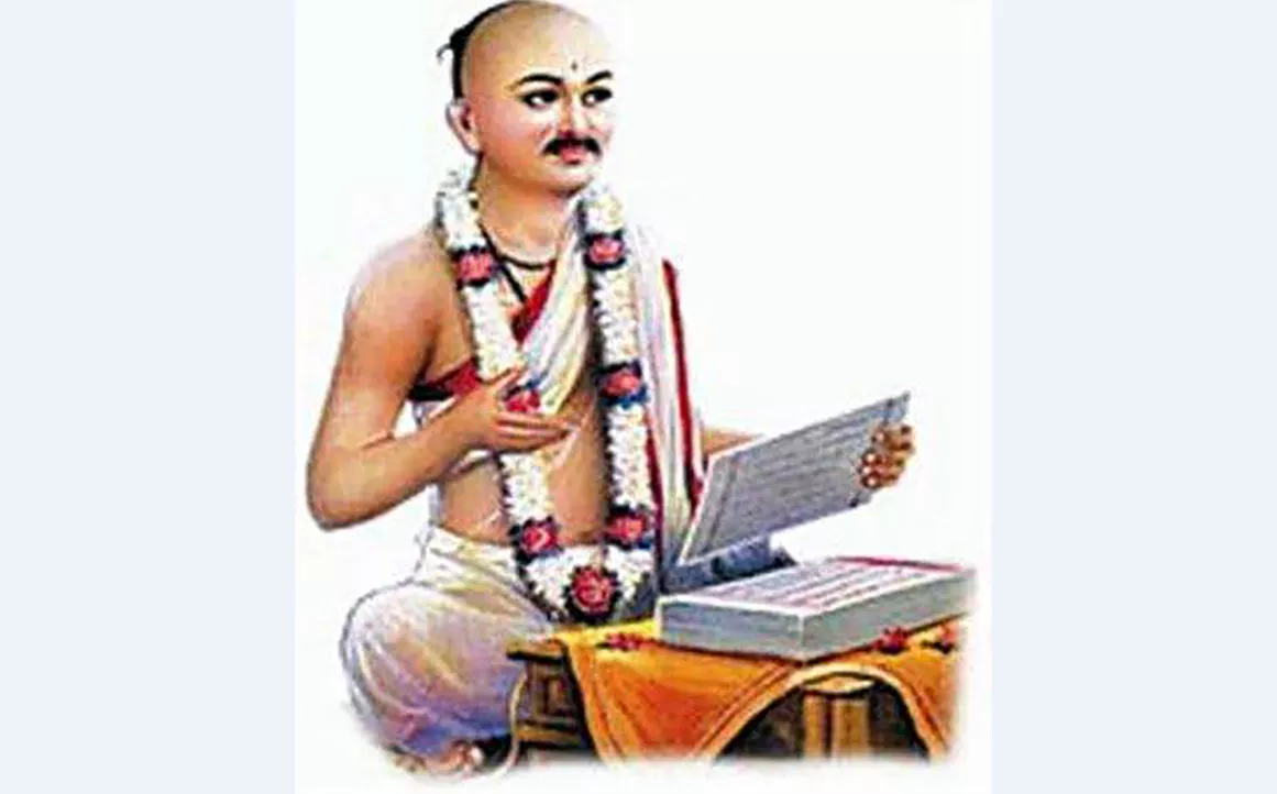 महाराष्ट्र के संत एकनाथ महाराज की चित्र प्रतिमा