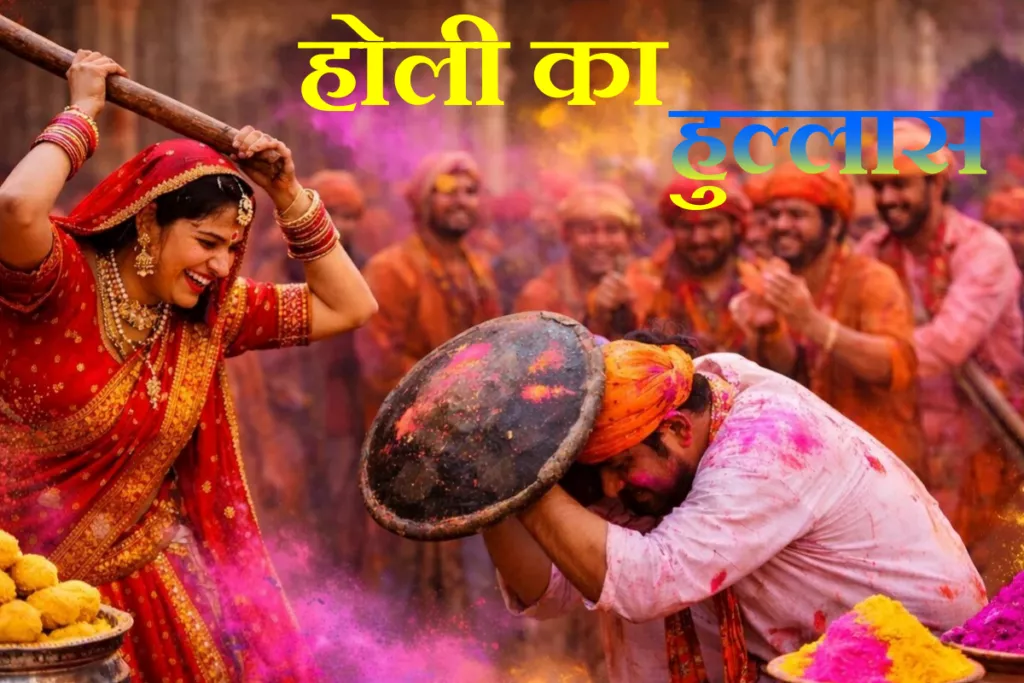 उत्तर प्रदेश के ब्रज क्षेत्र में परंपरागत छड़ीमार होली उत्साह और रंगों के साथ खेली गई। बड़ी संख्या में श्रद्धालु और पर्यटक शामिल हुए।