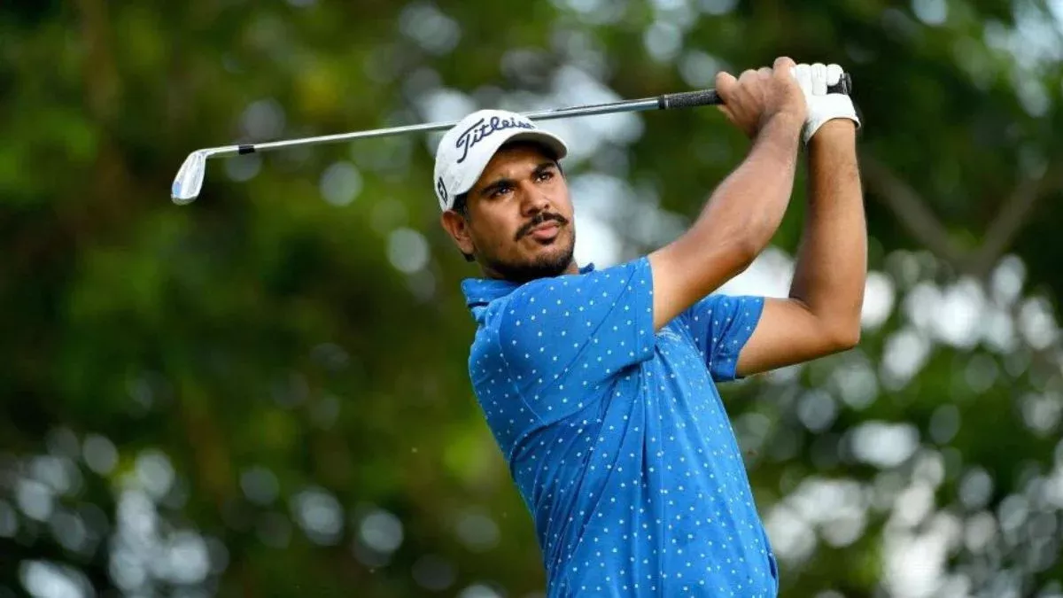 आईजीपीएल 2026 में भाग लेते गोल्फर गगनजीत भुल्लर