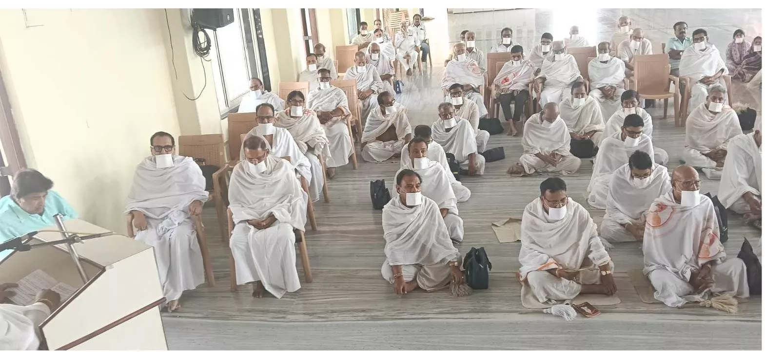 महासती निर्मला जी म.सा ने मानव जीवन पर प्रवचन दिया