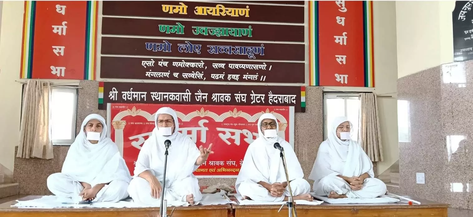 महासती निर्मलाजी म.सा. ने मानव जीवन पर प्रवचन दिया