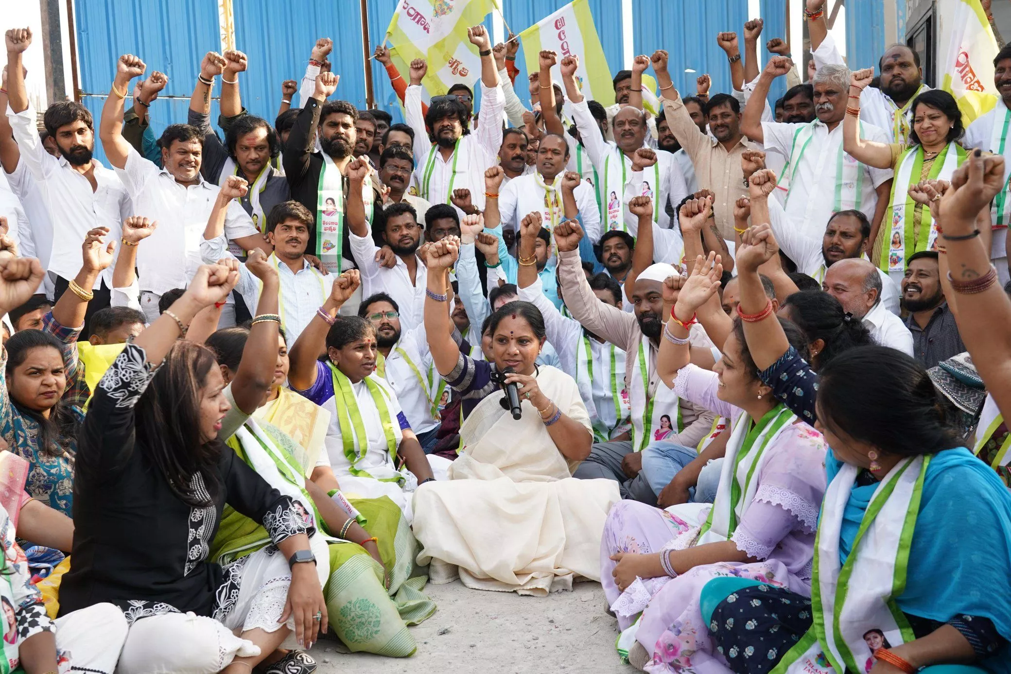 मूसी नदी निर्माण विवाद में के. कविता हिरासत में