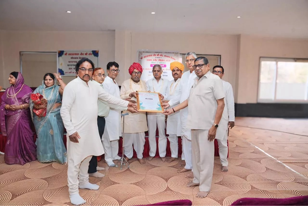 श्री सीता राम कल्याण महोत्सव के लिए मंदिर सजाया गया