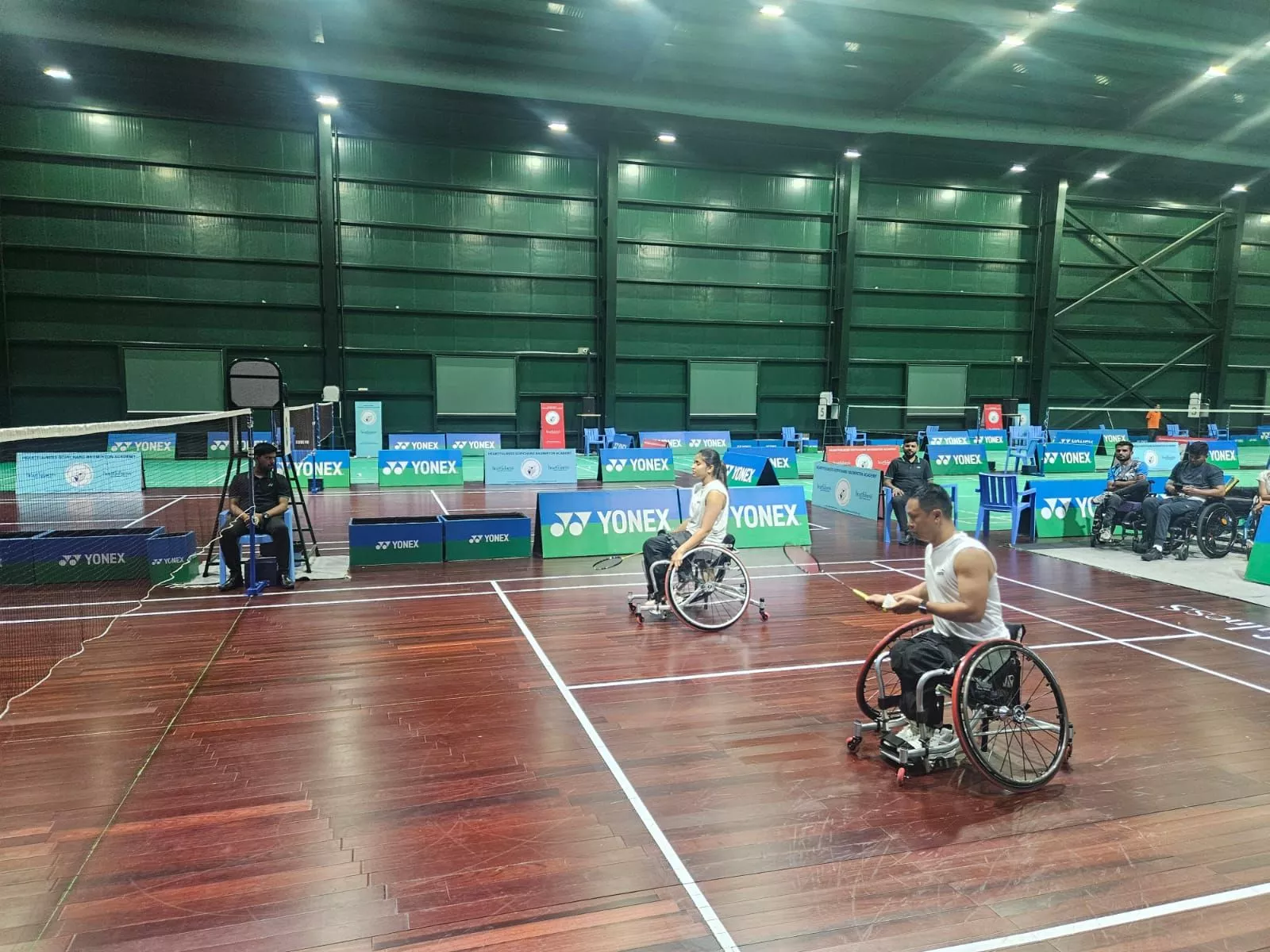 7वीं नेशनल पैरा बैडमिंटन चैम्पियनशिप का फाइनल मुकाबला