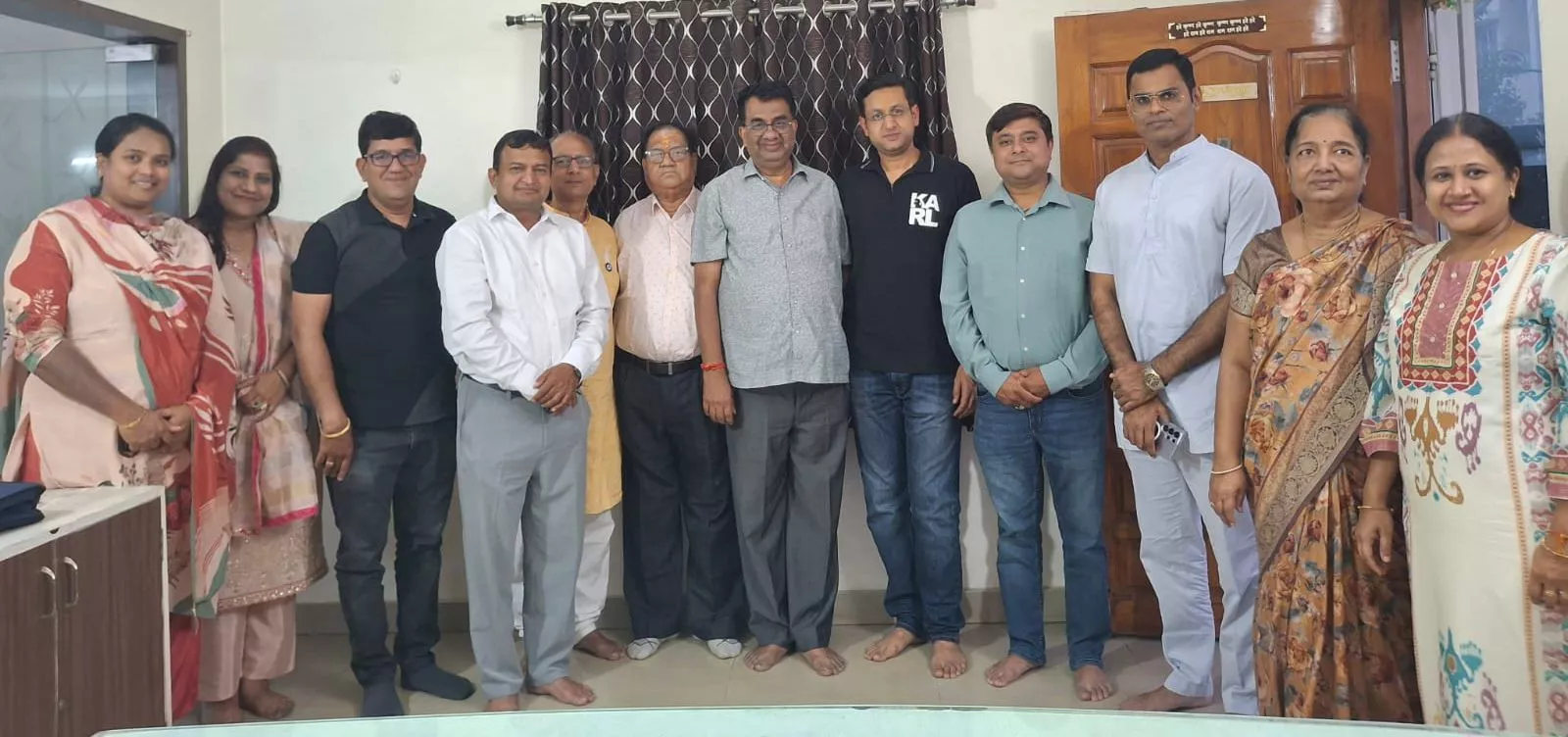 अग्रवाल समाज कोमपल्ली शाखा का 14 मार्च होली मिलन समारोह