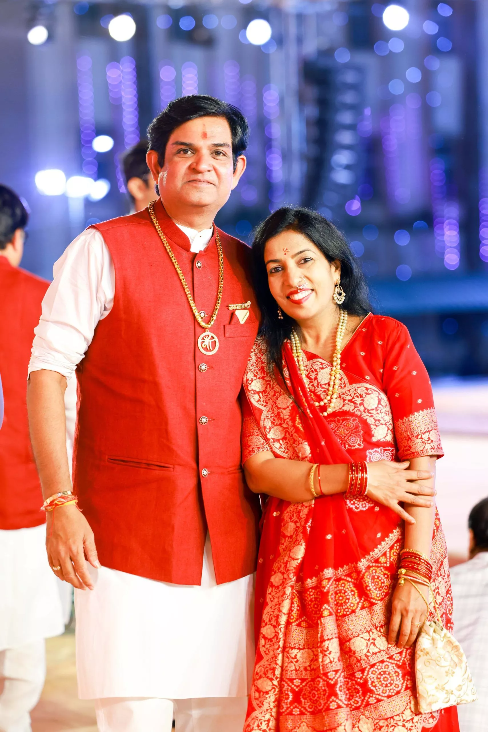 नुमाइश मैदान में माँ वैष्णो देवी के भव्य जागरण का दृश्य