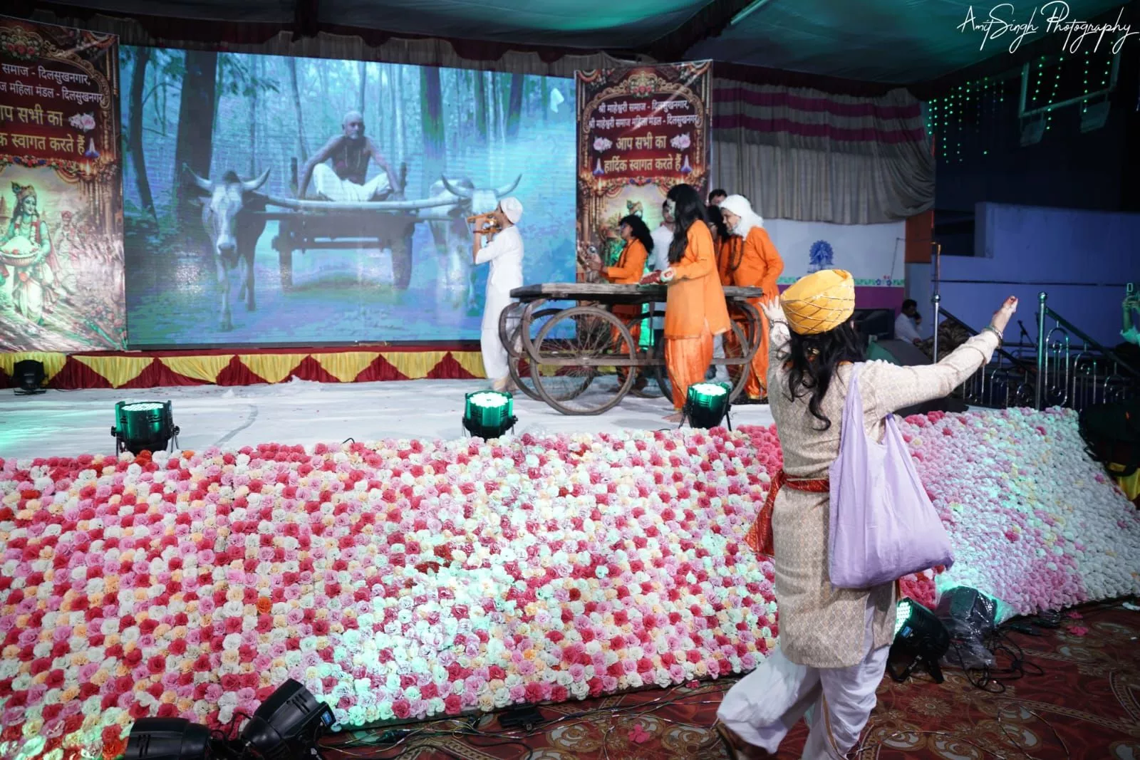 नानी बाई का मायरा महोत्सव में महिला मंडल की प्रस्तुति