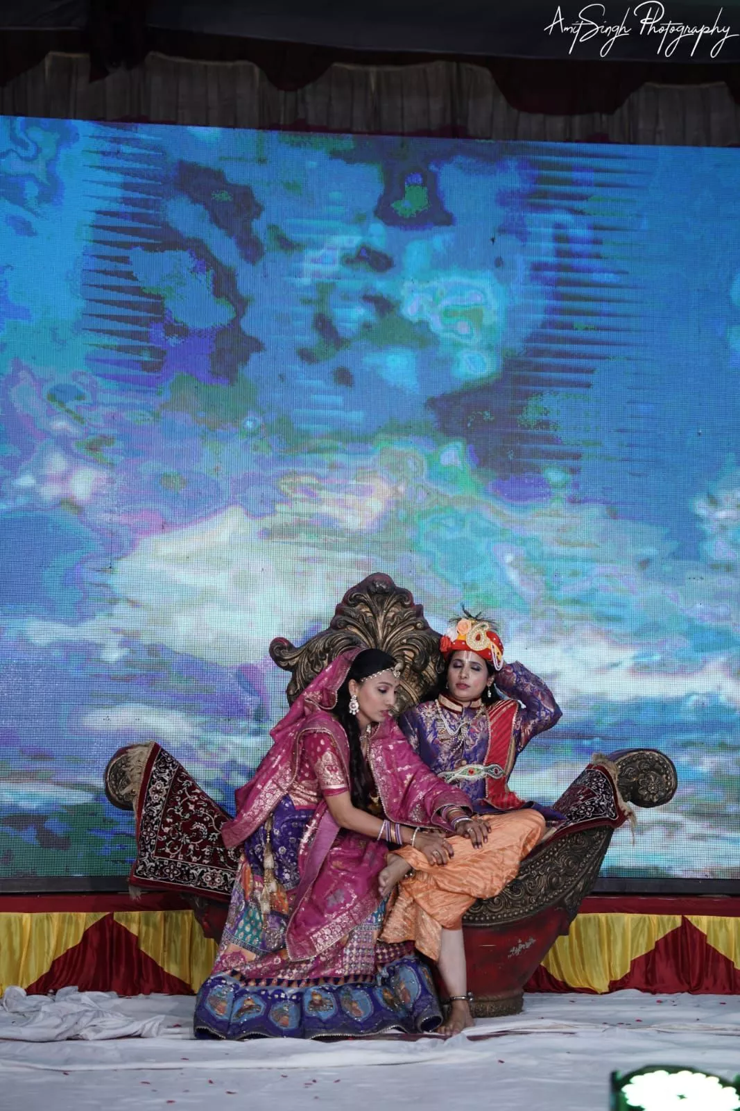 नानी बाई का मायरा महोत्सव में महिला मंडल की प्रस्तुति