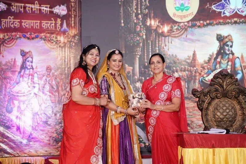 नानी बाई का मायरा महोत्सव में महिला मंडल की प्रस्तुति