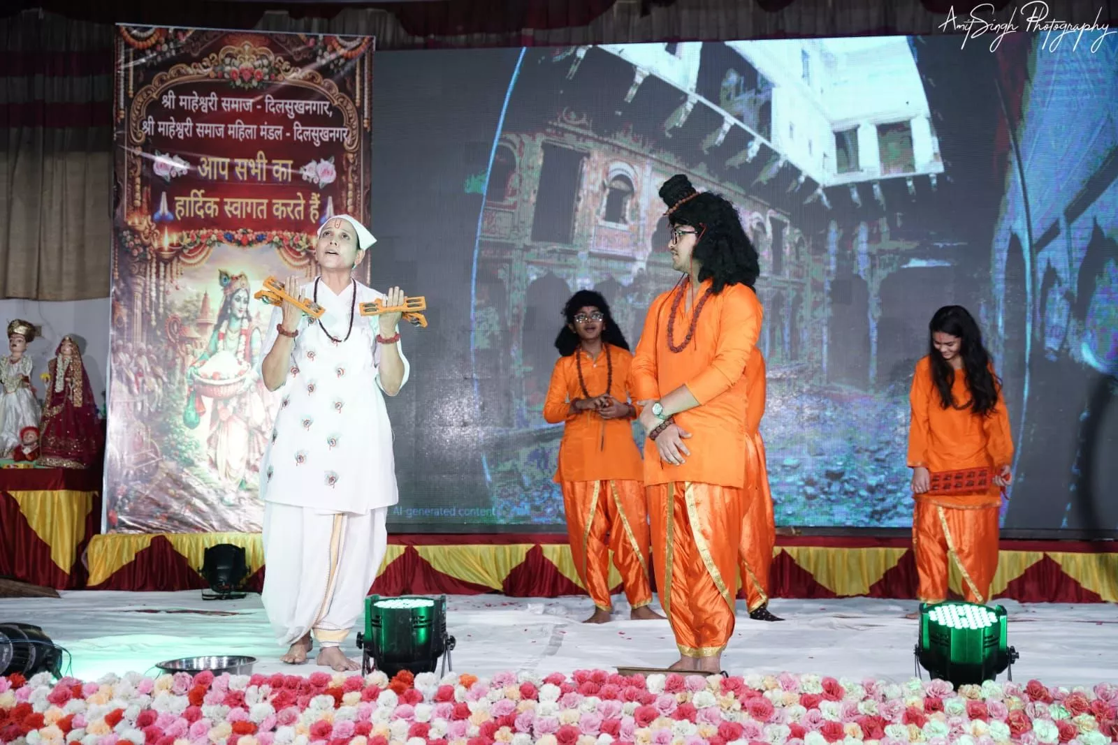 नानी बाई का मायरा महोत्सव में महिला मंडल की प्रस्तुति