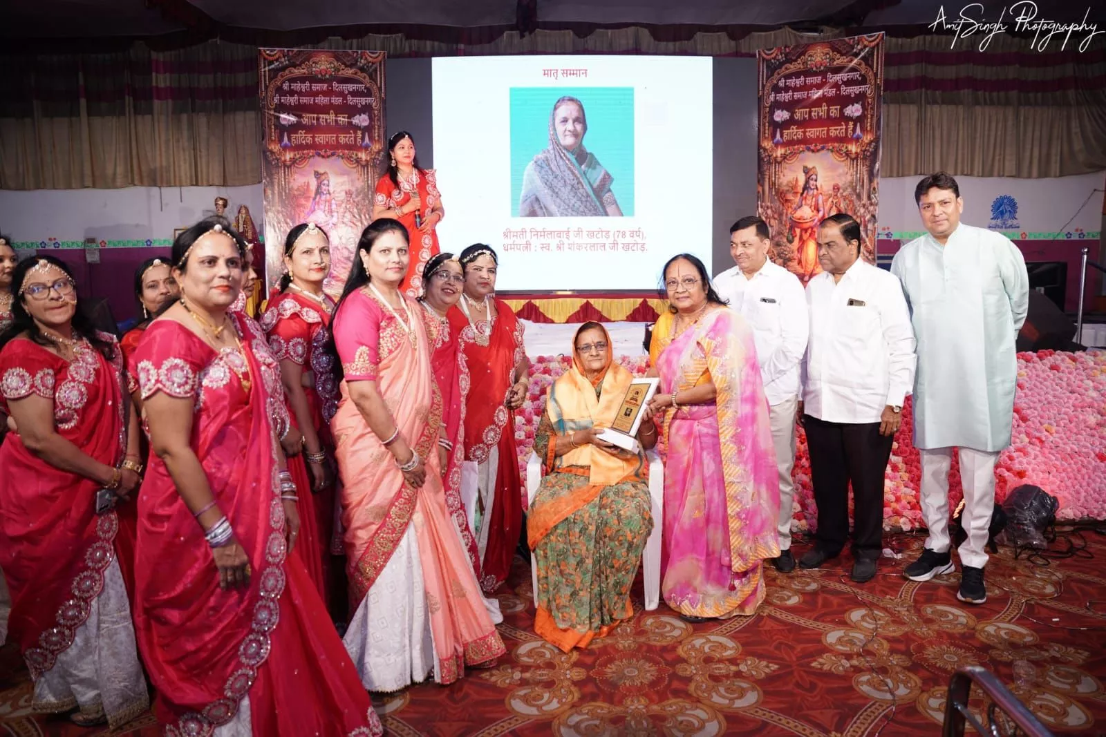 नानी बाई का मायरा महोत्सव में महिला मंडल की प्रस्तुति