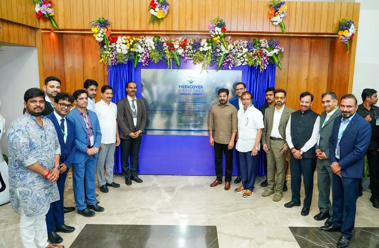 कार्यक्रम को संबोधित करते मुख्यमंत्री ए. रेवंत रेड्डी।