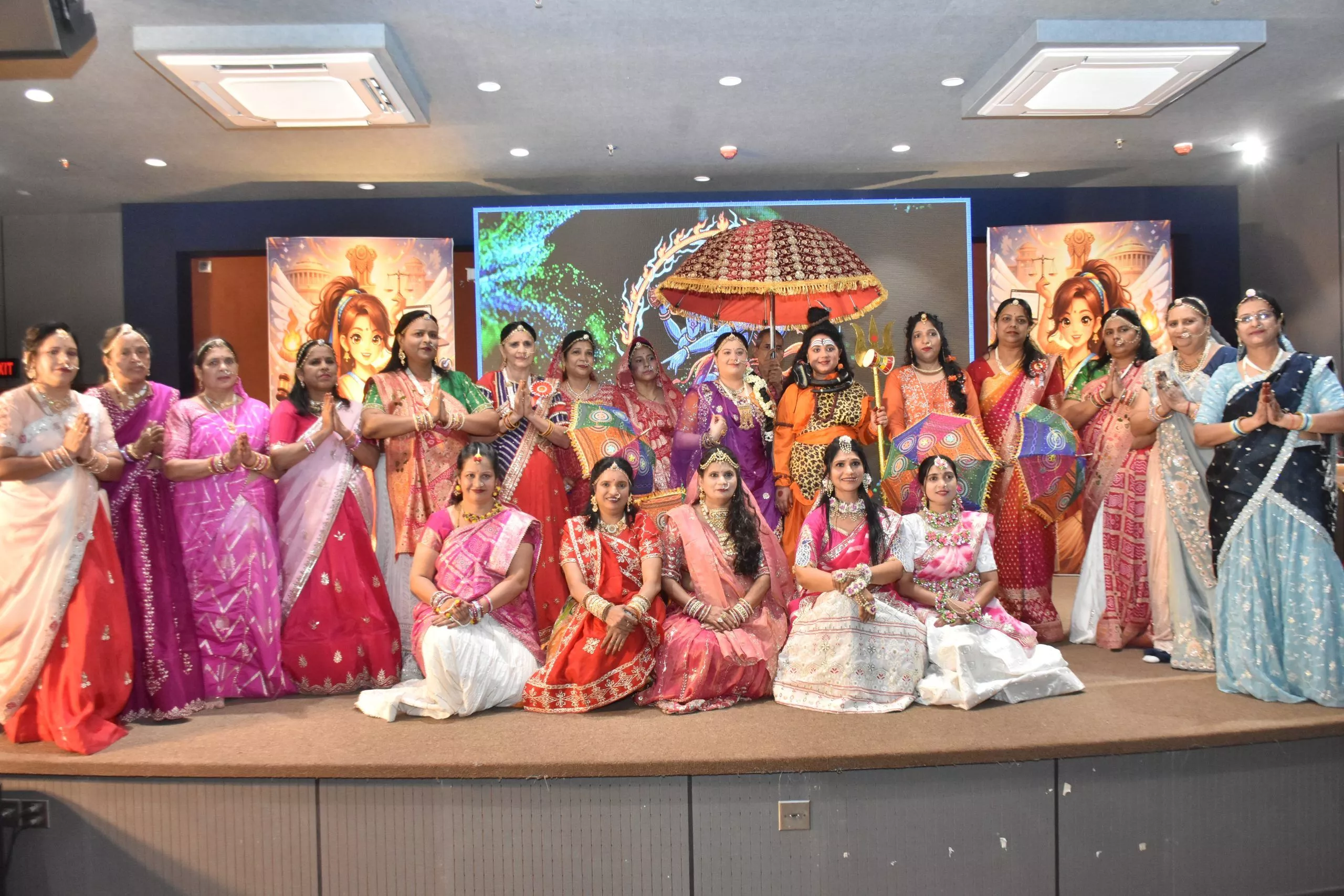 गणगौर उत्सव में तंबोला और सांस्कृतिक कार्यक्रम