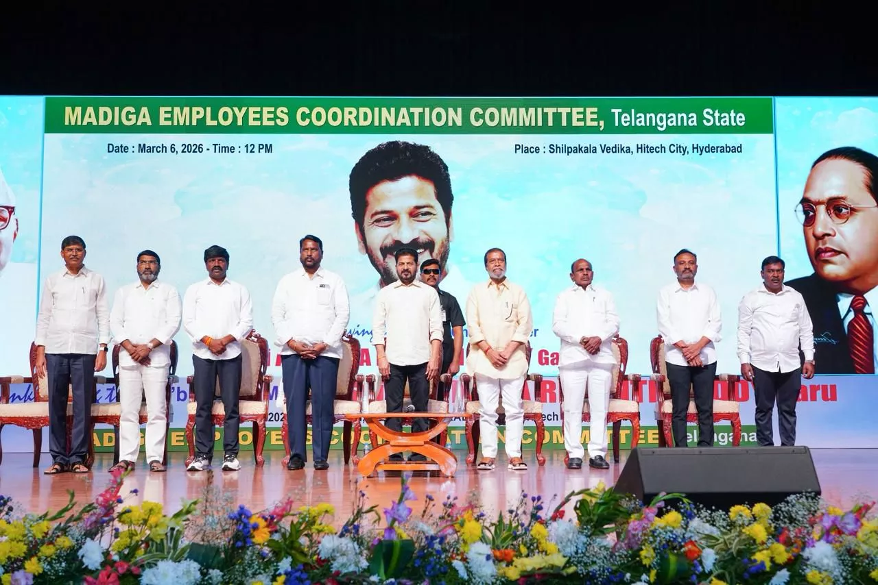 सीएम रेवंत रेड्डी मादिगा वर्ग कार्यक्रम में