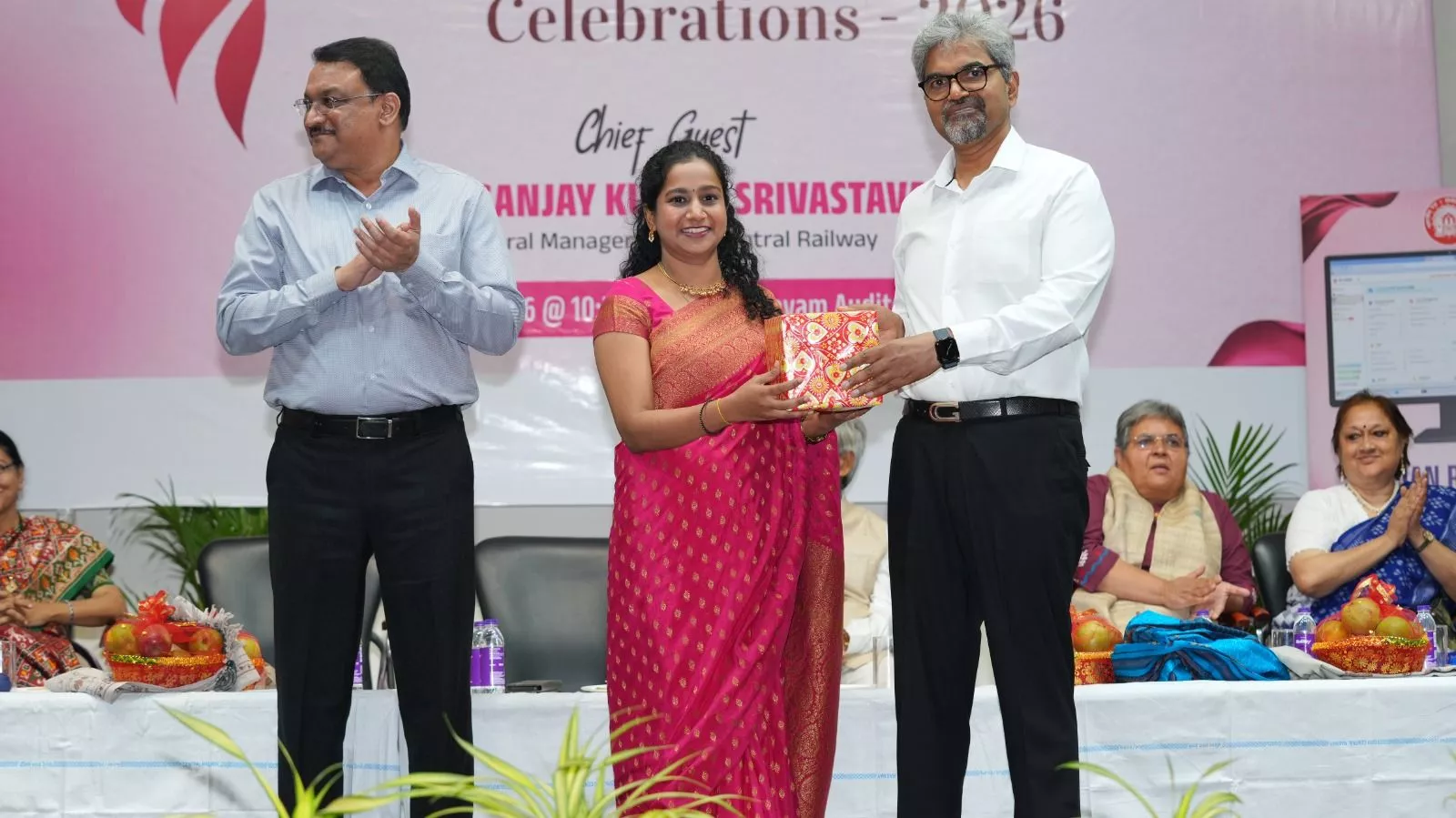 रेलवे महिला कर्मचारियों का अंतरराष्ट्रीय महिला दिवस समारोह