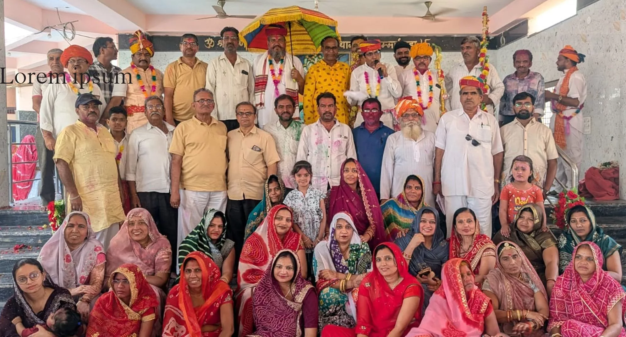 श्री वैष्णव धाम में वैष्णव समाज का होली मिलन कार्यक्रम