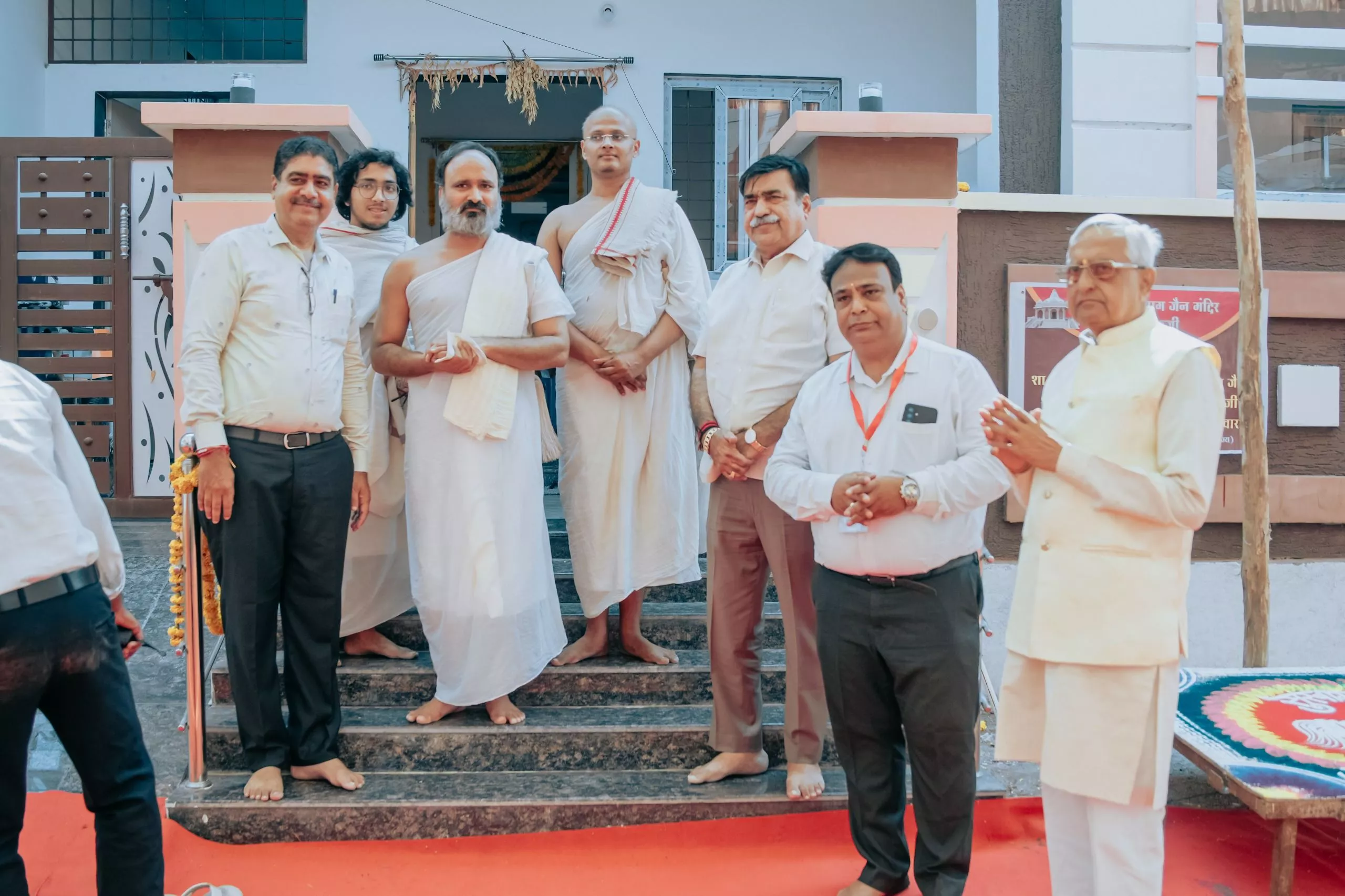 जैन मंदिर में प्रतिष्ठा महोत्सव का आयोजन