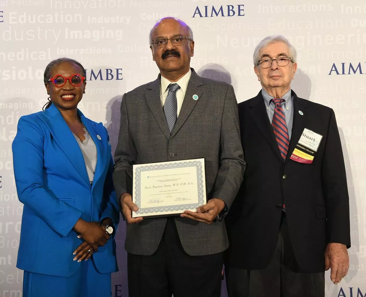 डॉ. नागेश्वर रेड्डी को AIMBE फेलो सम्मान