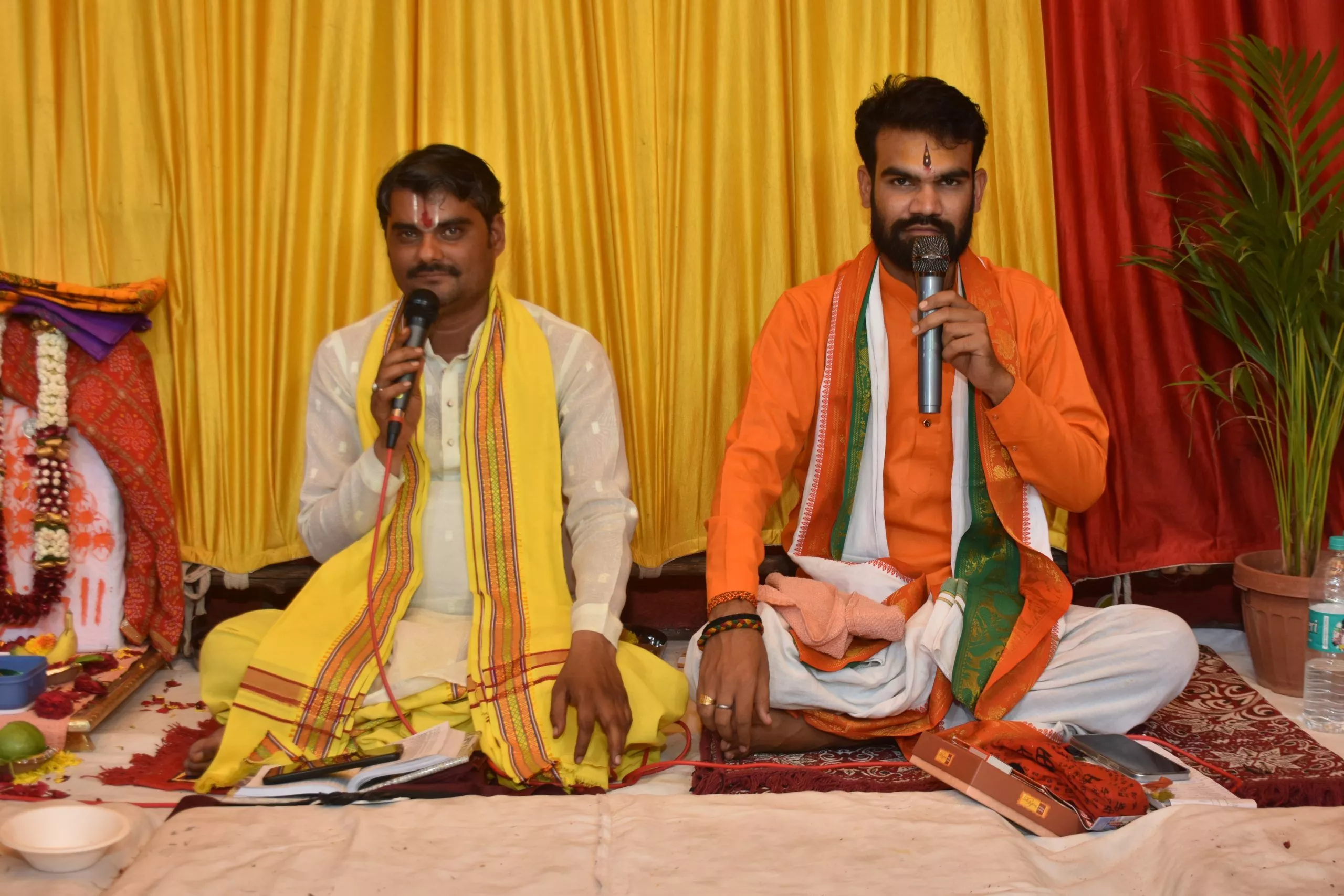 सीतारामबाग मंदिर में हनुमान जन्मोत्सव का हवन कार्यक्रम