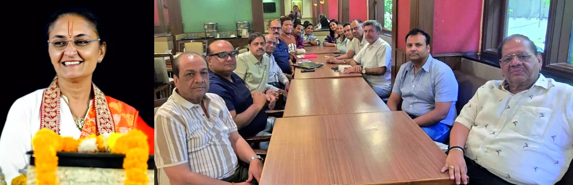 भागवत कथा आयोजन को लेकर आयोजित बैठक