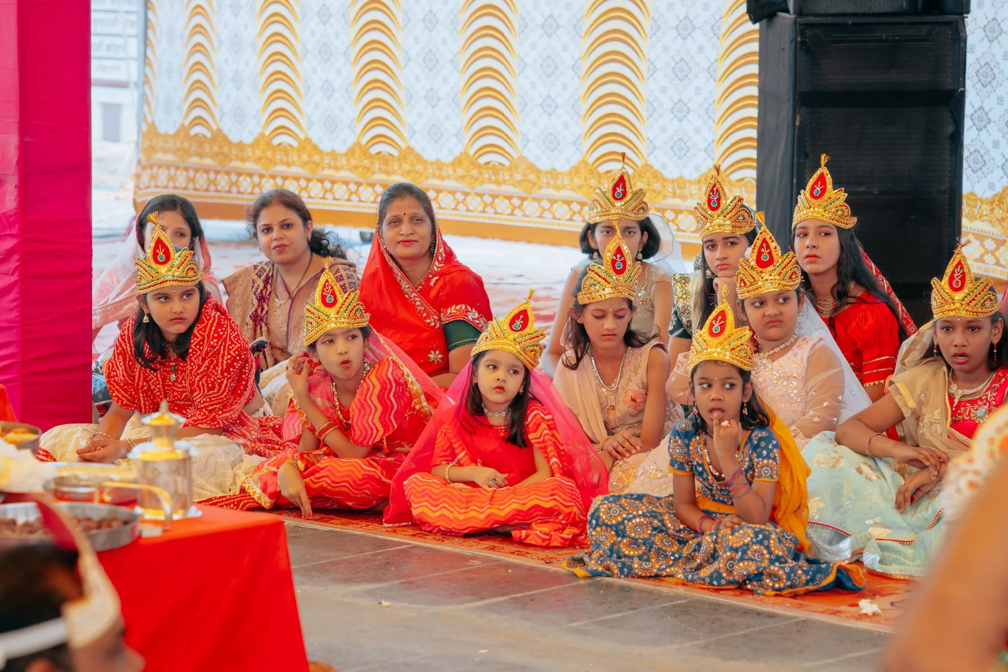 कुलपाक जैन मंदिर में प्रतिष्ठा महोत्सव का धार्मिक अनुष्ठान