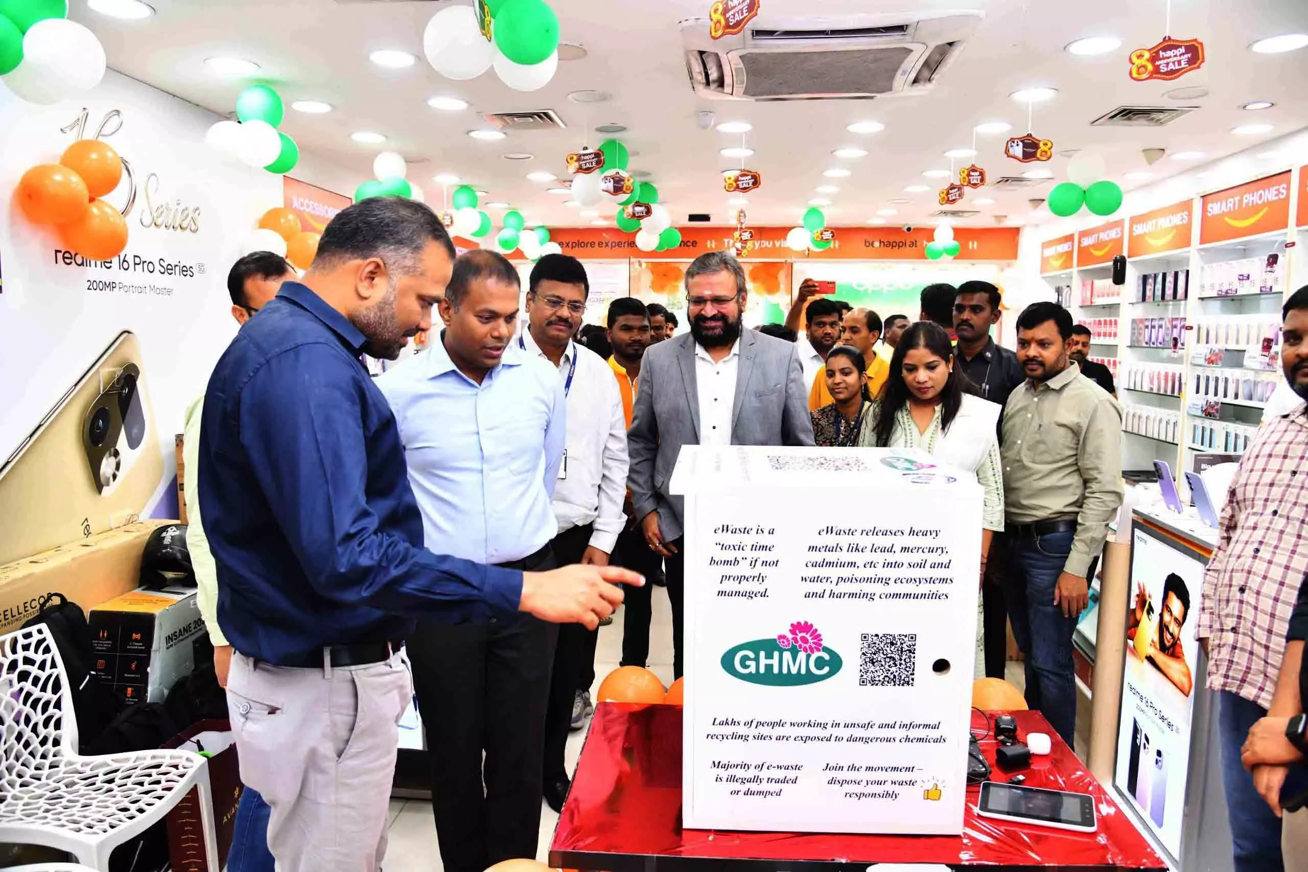 ई-कचरा निपटान पहल का जीएचएमसी द्वारा शुभारंभ
