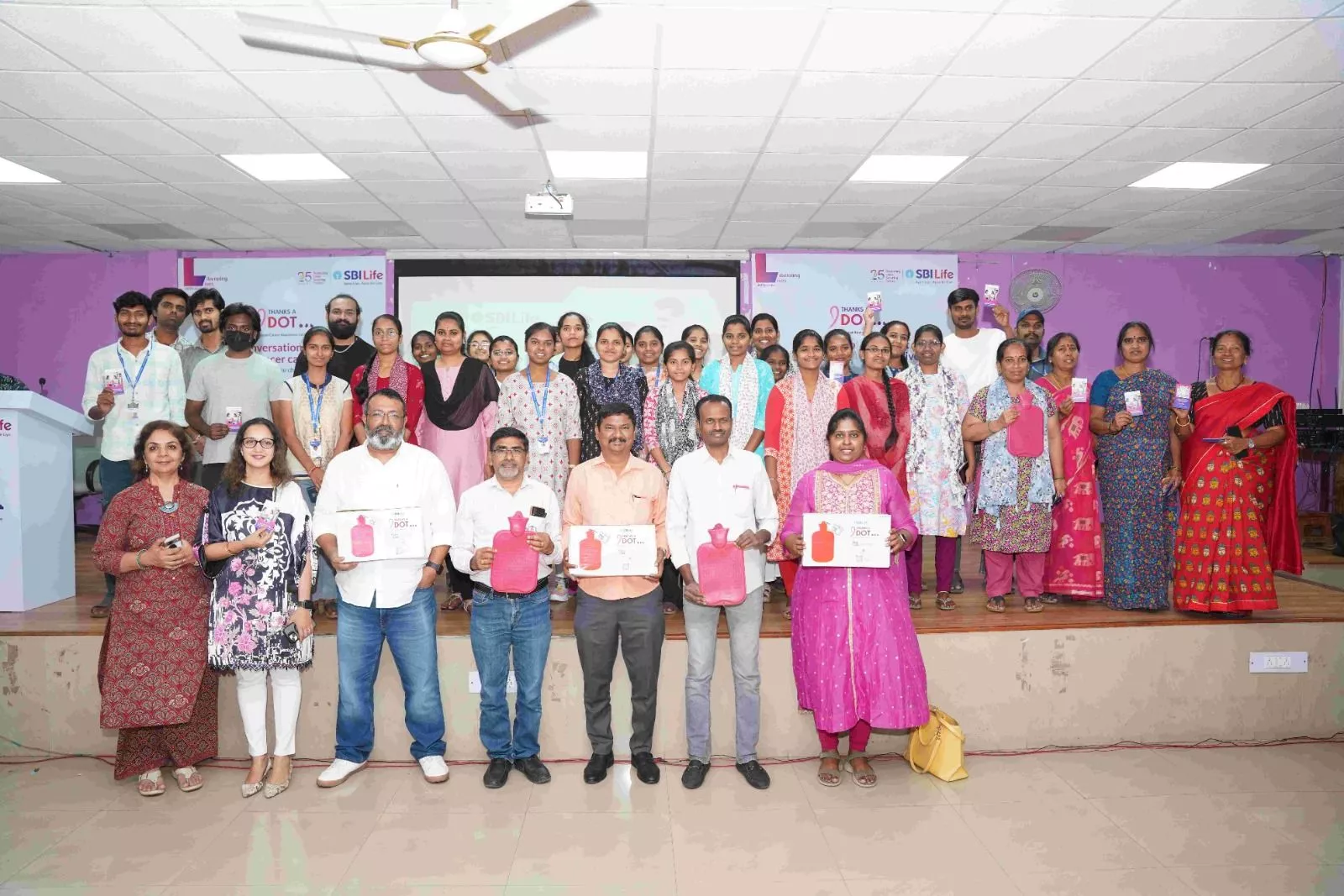 स्तन कैंसर जागरूकता सत्र उस्मानिया यूनिवर्सिटी