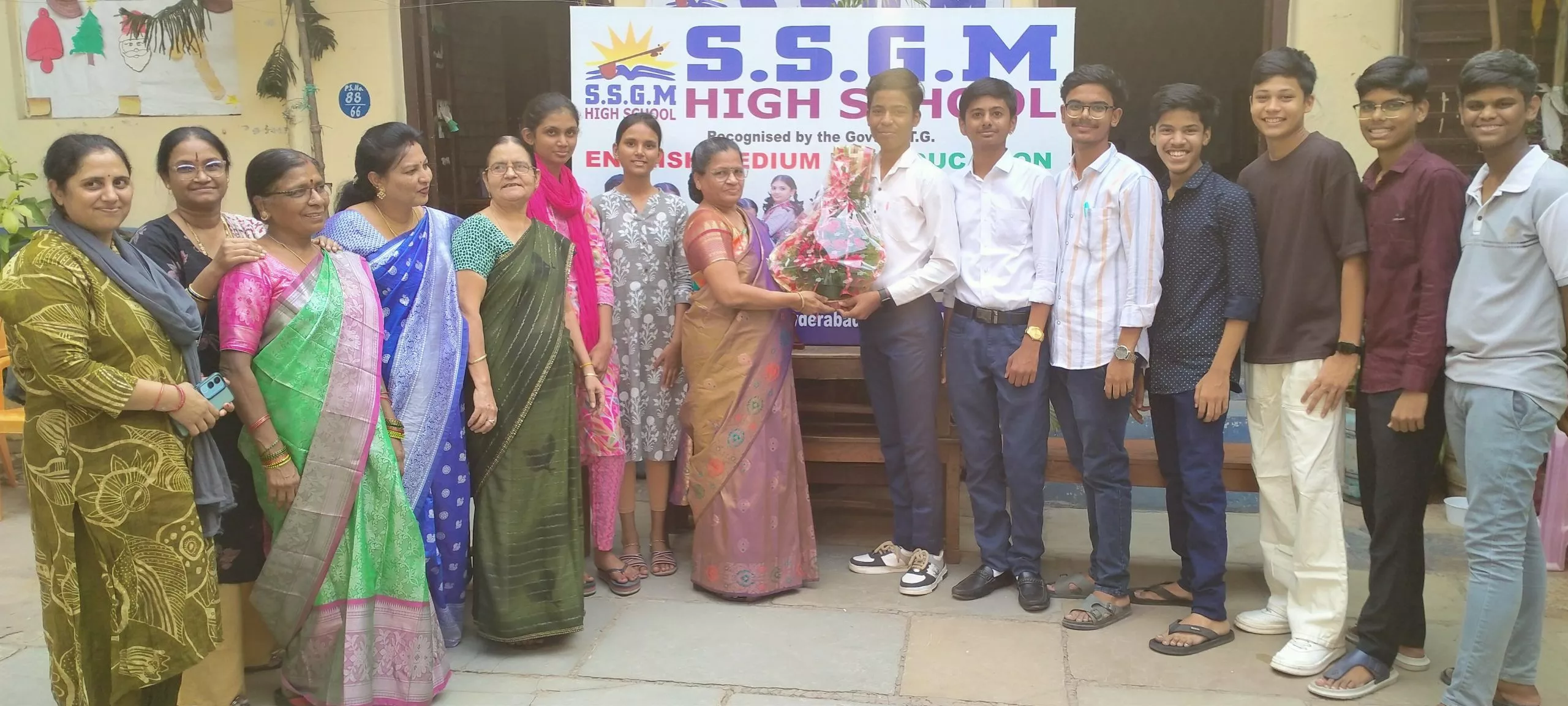 एसएसजीएम हाई स्कूल के 10वीं टॉपर छात्र