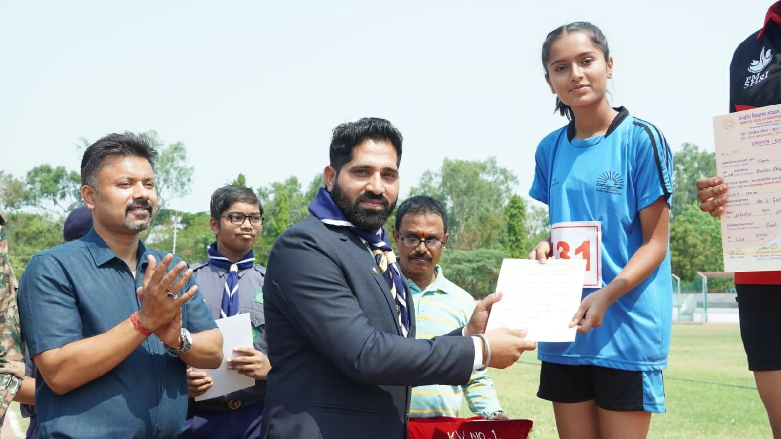 गोलकोंडा में केवीएस क्षेत्रीय खेल प्रतियोगिता का आयोजन