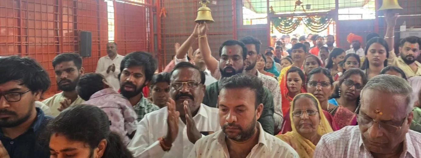 हनुमान जन्मोत्सव पर मंदिर में अखंड पाठ का आयोजन