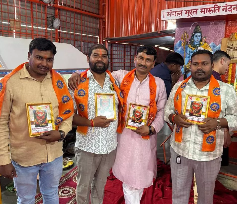 हनुमान जन्मोत्सव पर मंदिर में अखंड पाठ का आयोजन