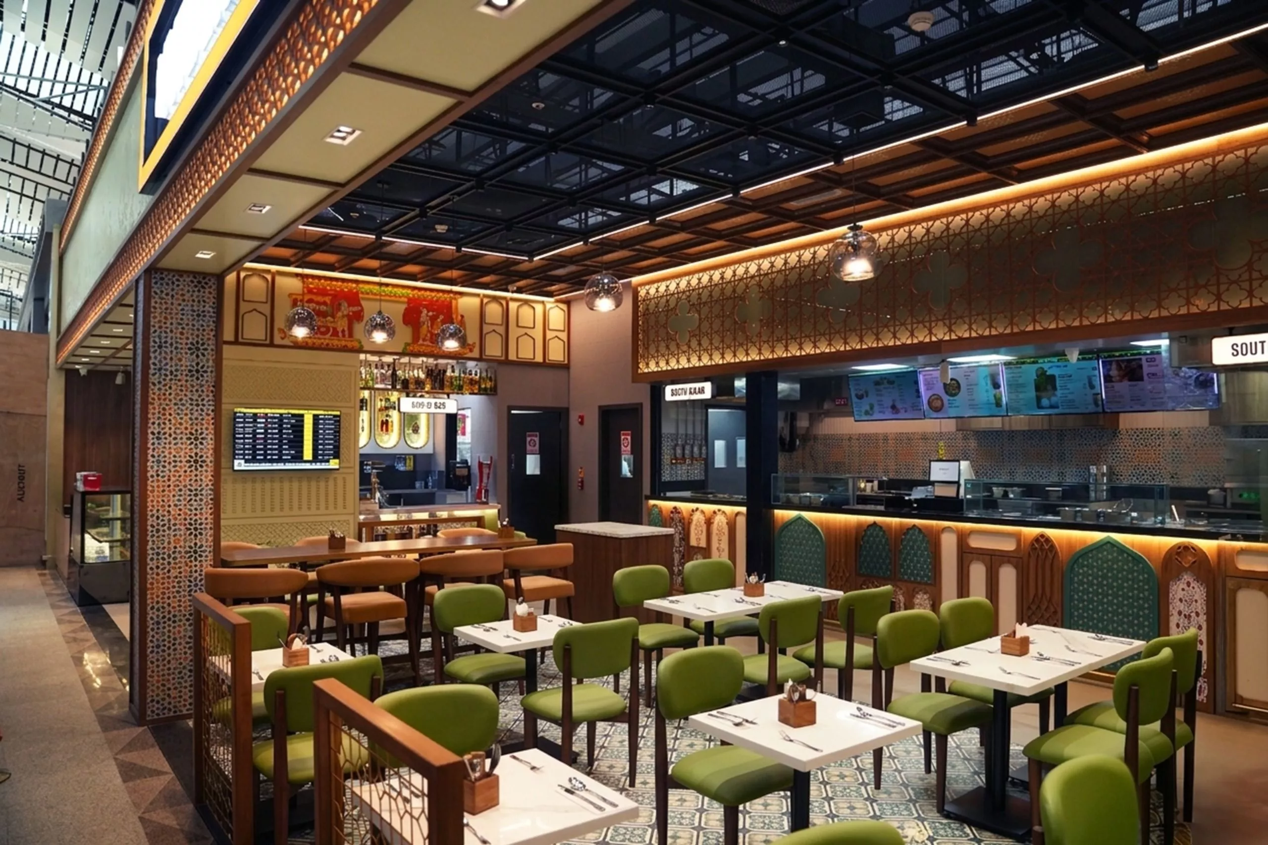 एयरपोर्ट पर शुरू हुआ हैदराबादी स्ट्रीट फूड हब