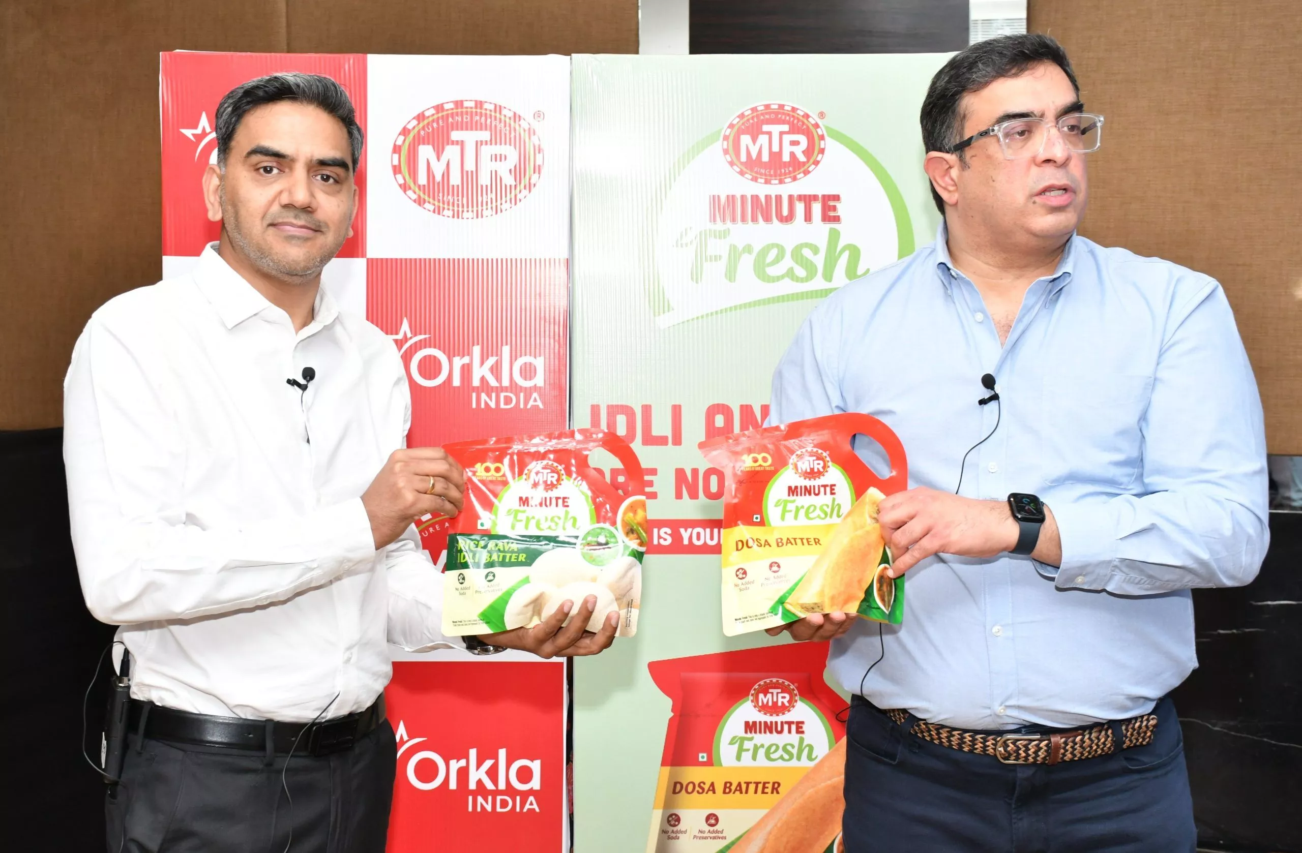 एमटीआर ने लॉन्च किया मिनट फ्रेश बैटर