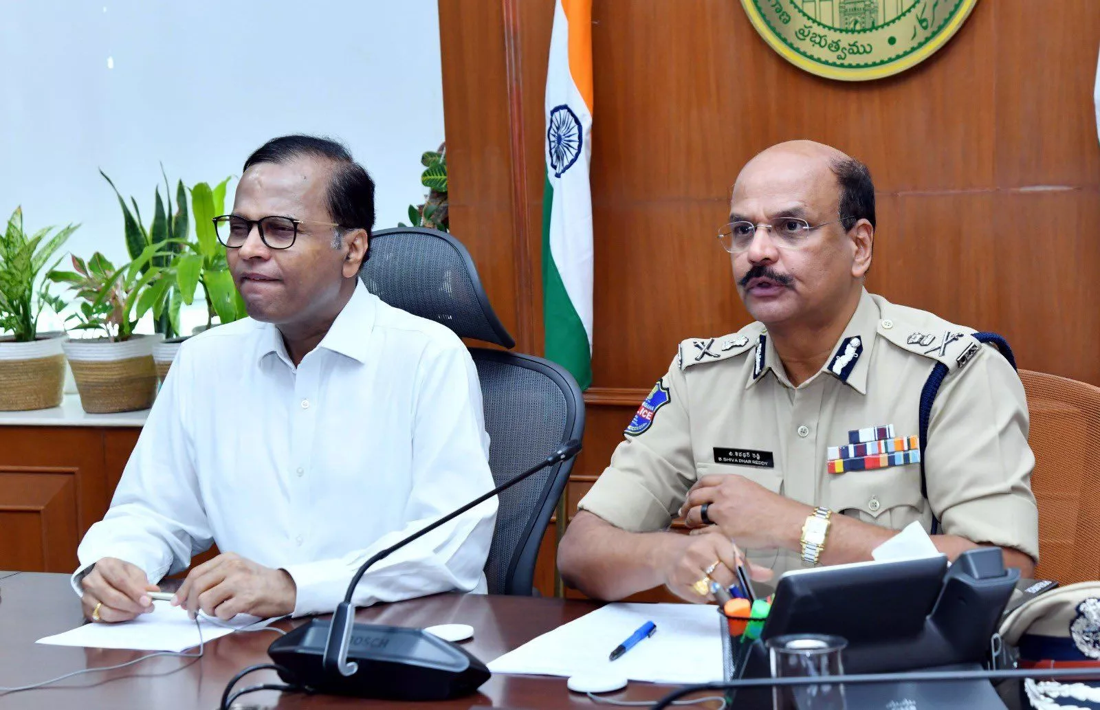 तेलंगाना सड़क सुरक्षा अभियान बैठक