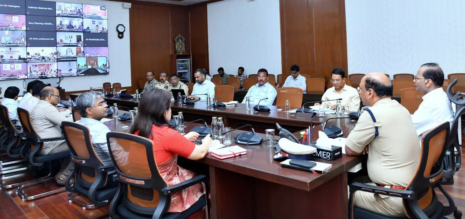 तेलंगाना सड़क सुरक्षा अभियान बैठक