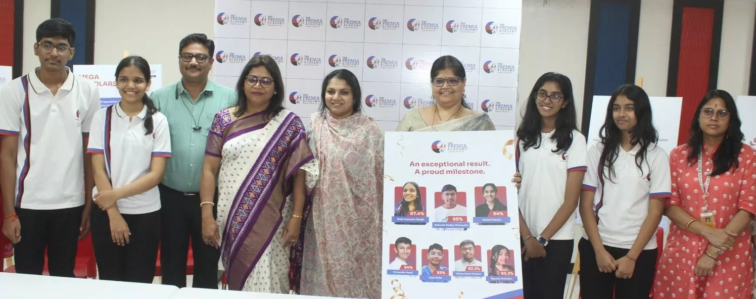 सीबीएसई 10वीं में प्रीमिया अकादमी का उत्कृष्ट प्रदर्शन