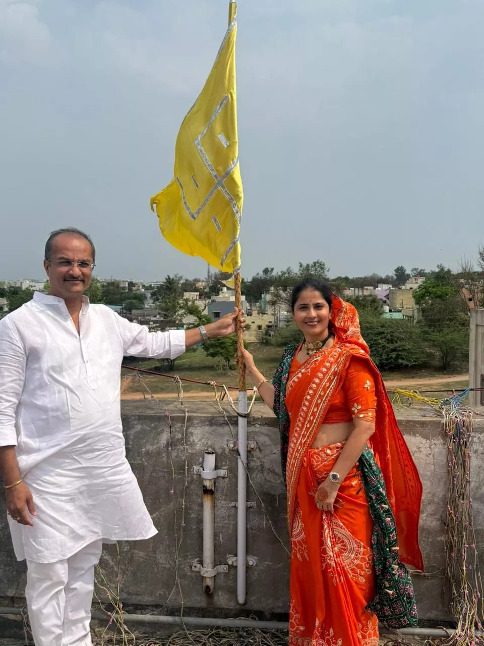 महावीर जन्म कल्याणक पर निकाली गई प्रभातफेरी