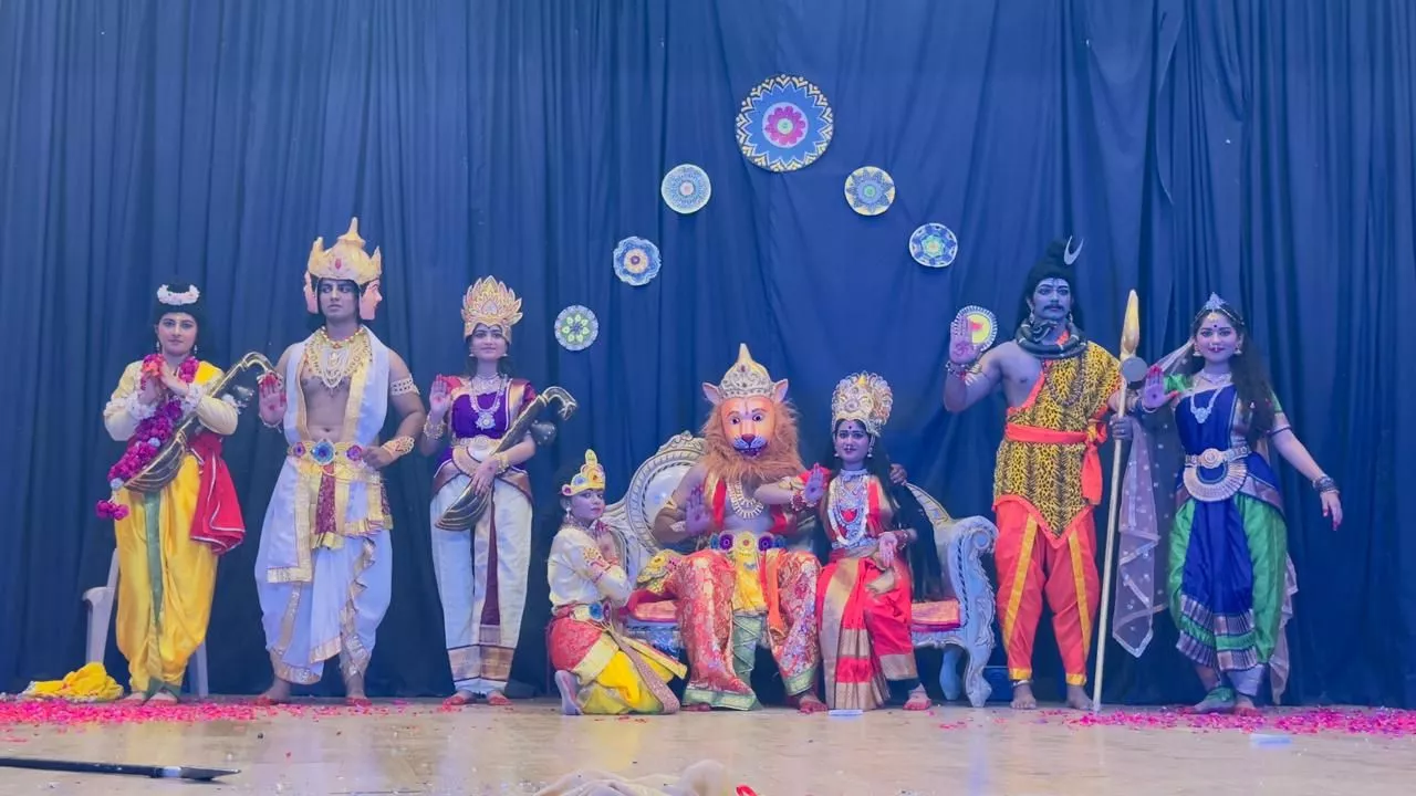 थिएटर क्लब द्वारा नृसिंह अविर्भावम् नाट्य मंचन