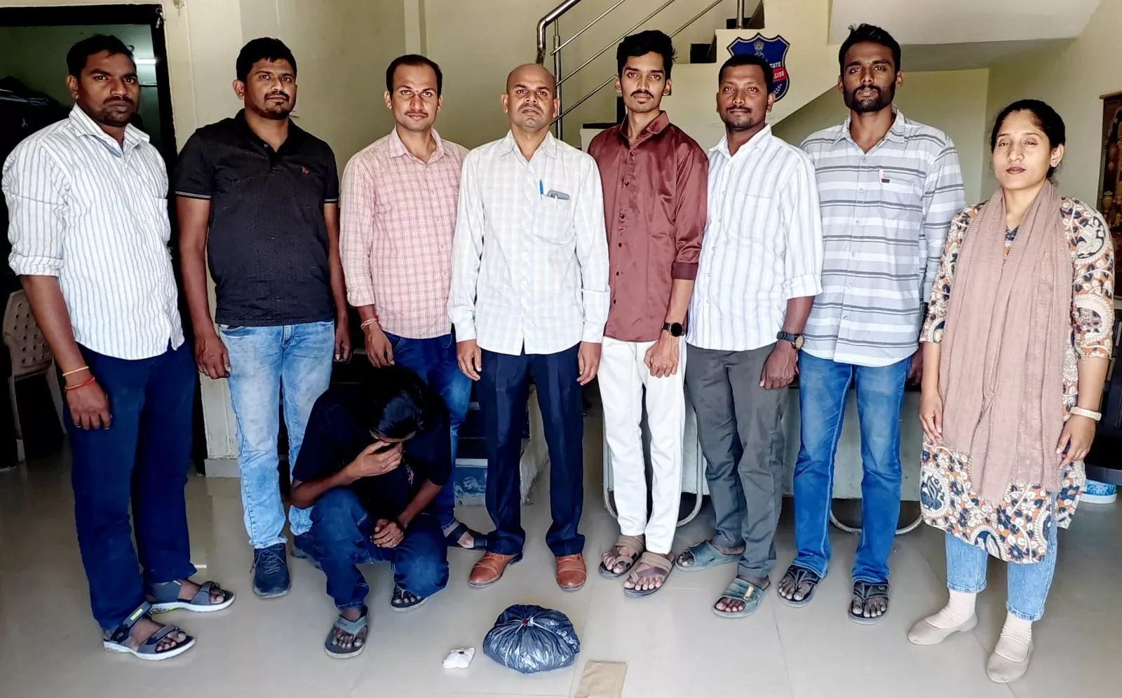 एसटीएफ ने हैदराबाद में गांजा तस्कर को गिरफ्तार किया