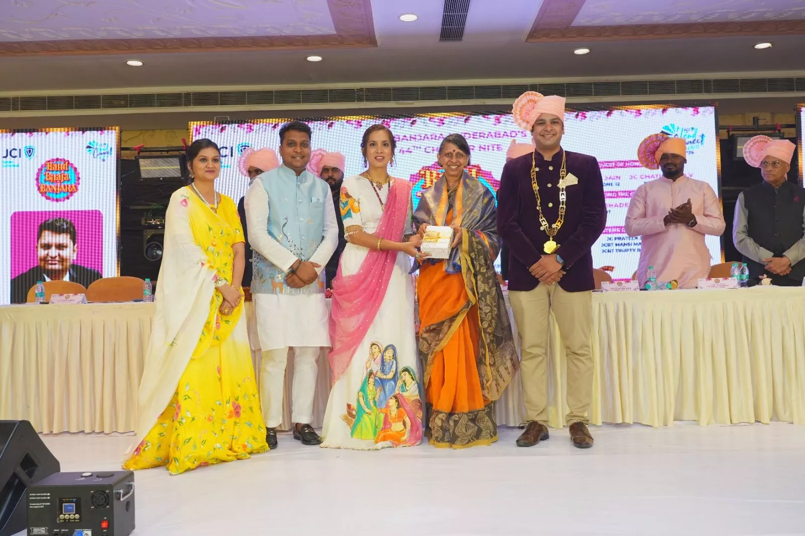 जेसीआई बंजारा की 44वीं चार्टर नाइट समारोह