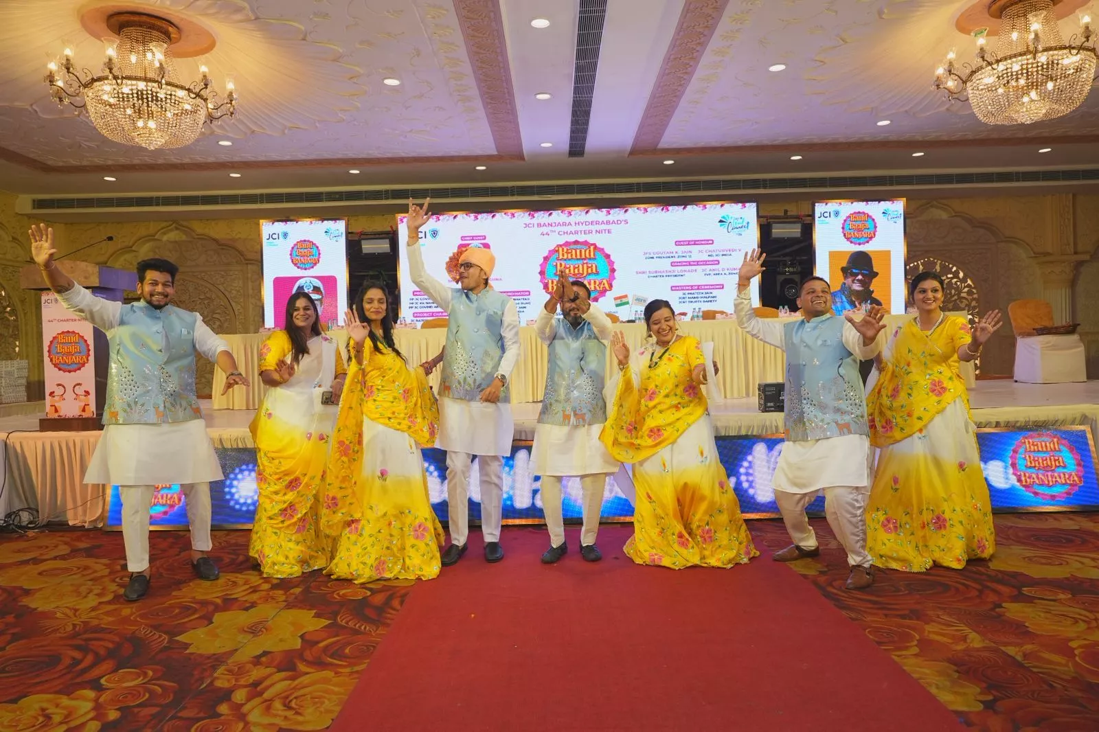 जेसीआई बंजारा की 44वीं चार्टर नाइट समारोह