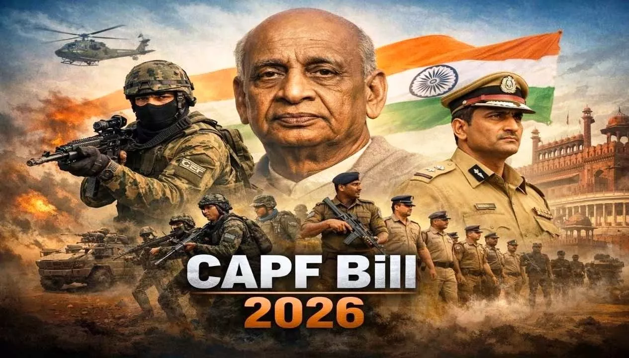 CAPF विधेयक 2026 पर संसद और अदालत विवाद