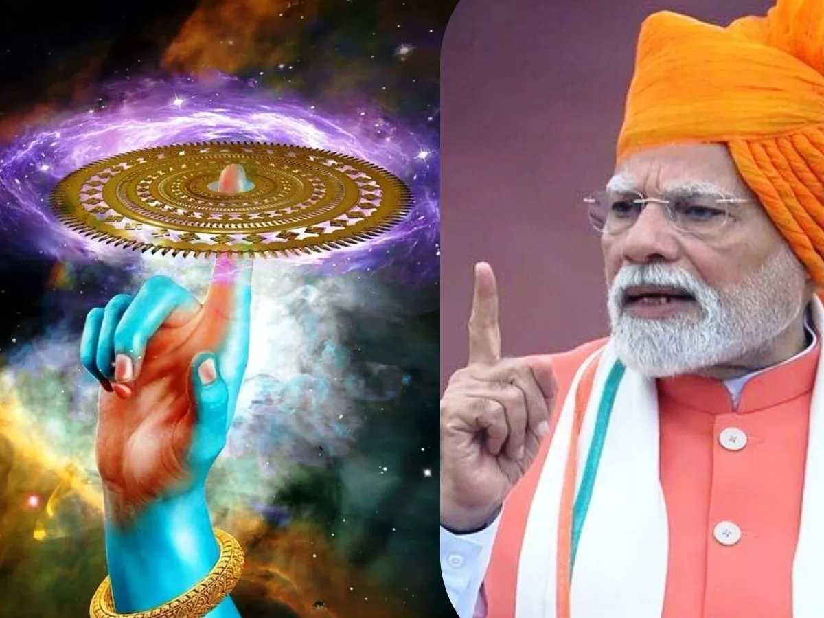 सुदर्शन पा एयर डिफेंस सिस्टम का ग्राफिक दृश्य