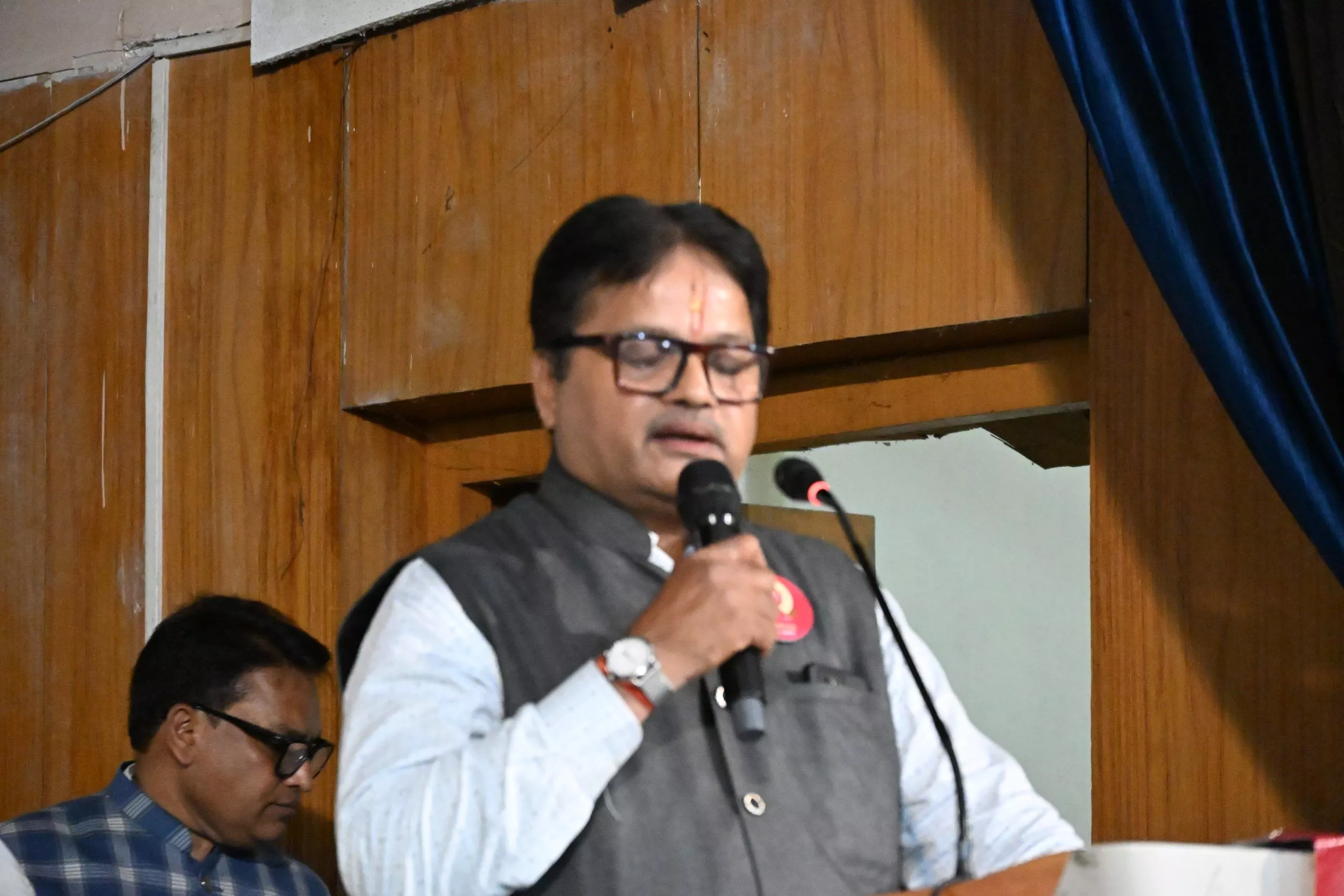 व्याख्यान में समस्याओं के समाधान पर बोले अश्विनी उपाध्याय